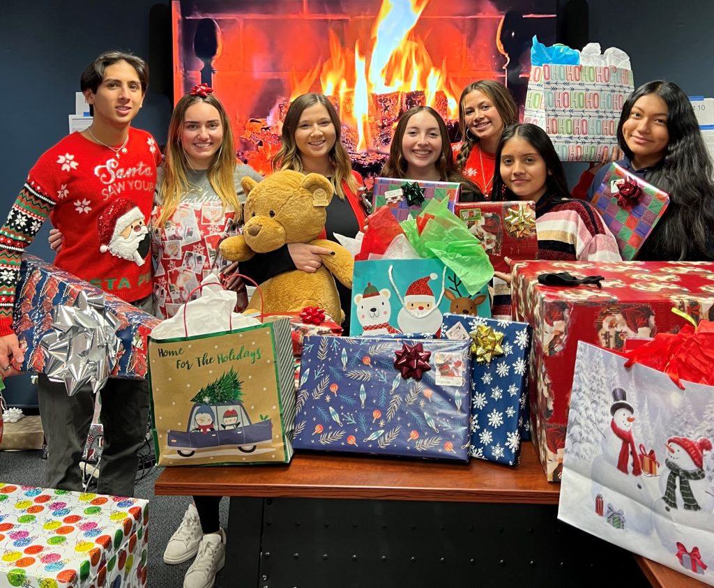 La Salle High School holiday donation for Sycamores families