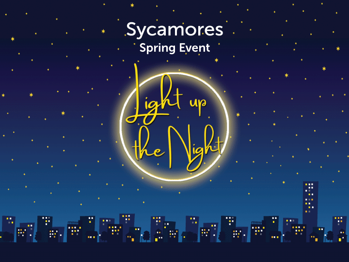 Sycamores Spring Event, Light Up the Night