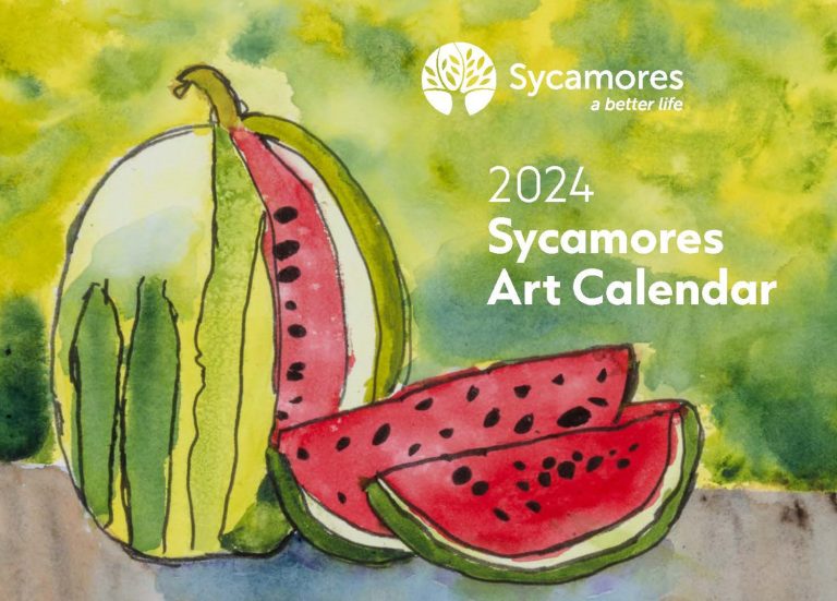 2024 Sycamores Art Calendar cover