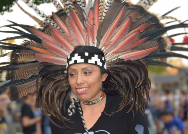 Aztec Dancer at Sycamores